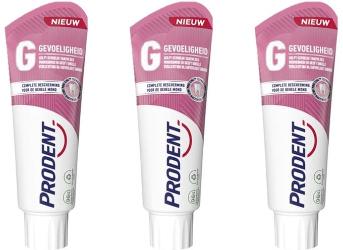 Prodent Tandpasta - Gevoeligheid - 3 x 75 ml