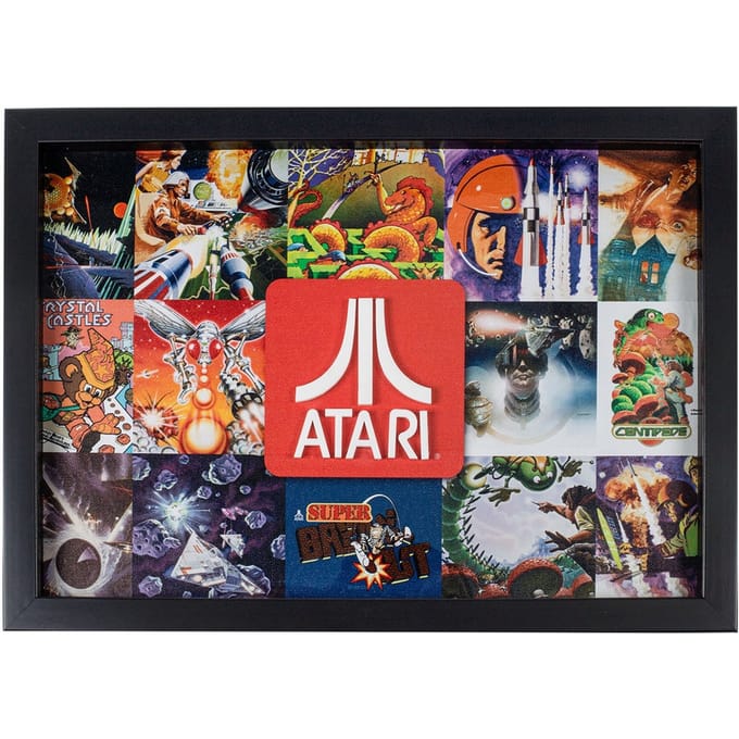 Official Atari 3D Wall Art - Legends