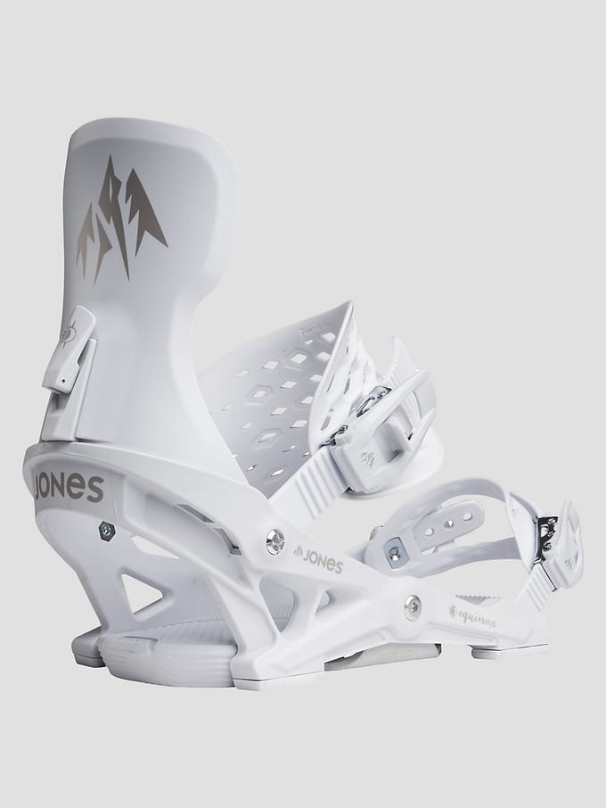 Jones Snowboards Equinox Snowboard Bindingen wit