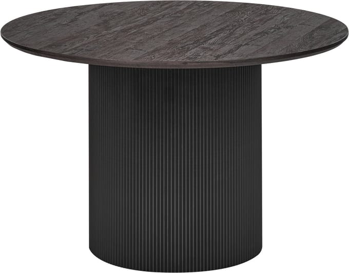 SHEHO - Eettafel - Zwart - 120 cm - MDF