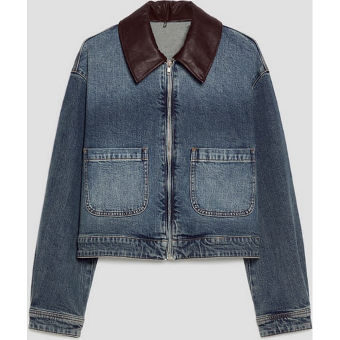 denim jacket vrouw blauwe jeans