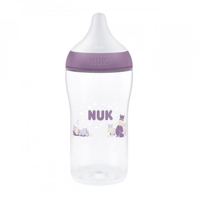 NUK Perfect Match babyfles nijlpaard 260ml - Zuigfles