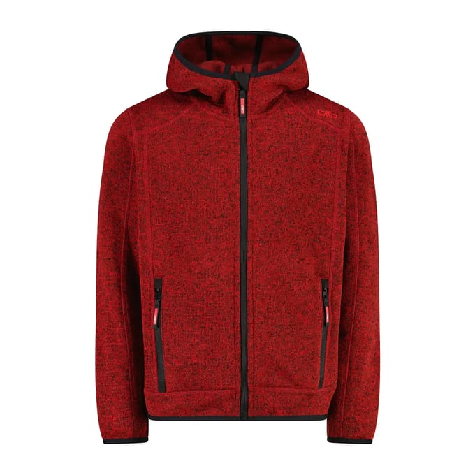 Kinder fleece met capuchon CMP