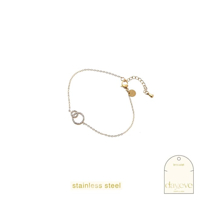 Go Dutch Label Armband (Sieraad) Sparkly Rounds Goud