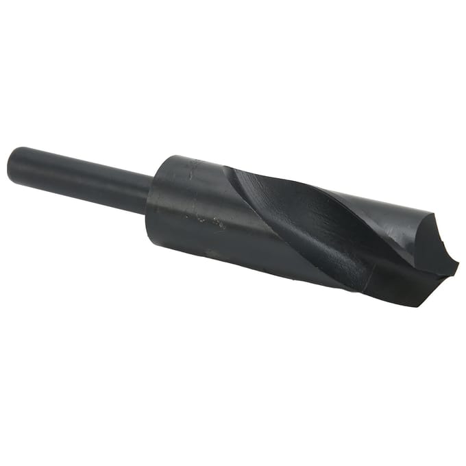 Forets à tige réduite Acier rapide Tiges droites Forets hélicoïdaux noirs 12 pouces Diamètre 29,5 mm
