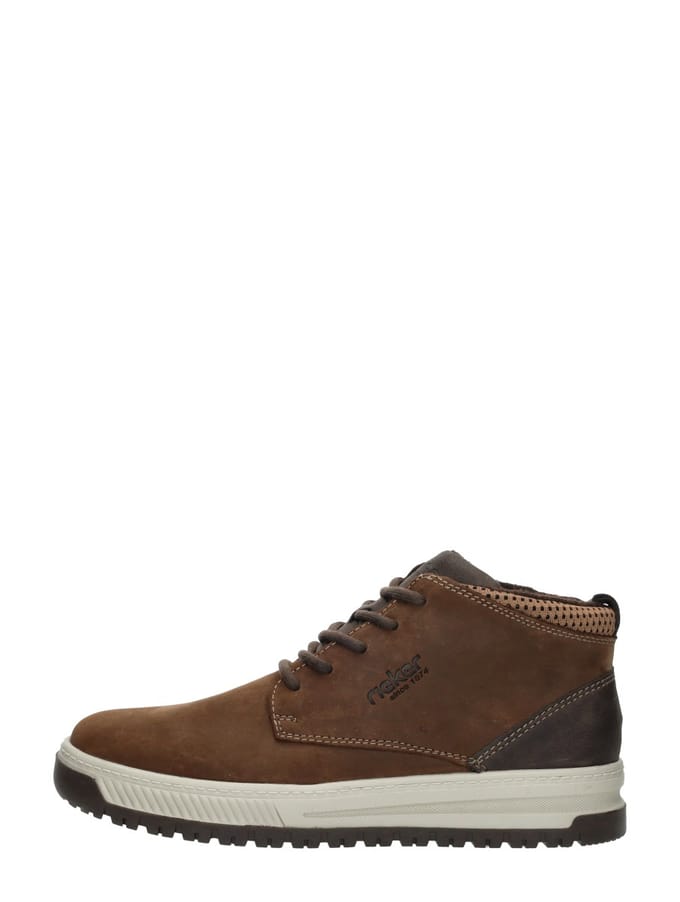 Rieker Veterboots cognac Nubuck - Maat 43