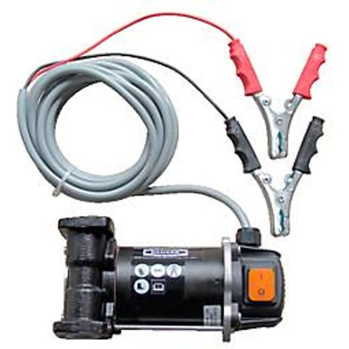 Elektrische pomp CEMO Cematic 3000/12, 12V, 40 l/min, zelfaanzuigend, sproeier, 4 m vulslang