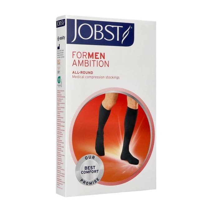Jobst For Men Ambition Kl2 Ad Regular Black I 1p