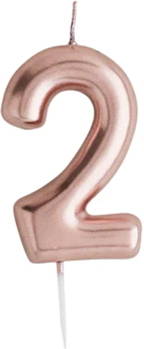 Cijfer 2 - Rosé Goud