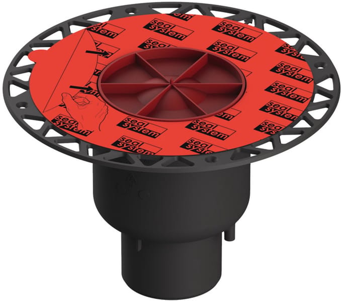 TECEdrainpoint S afvoer, verticaal, met Seal System universele flens, DN 70, 3603600