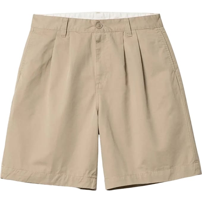Carhartt Wip Mart Korte Broek Beige