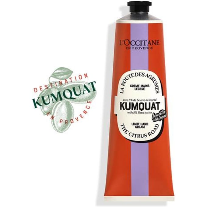 L'OCCITANE  kumquat Light Hand Cream 150ml white