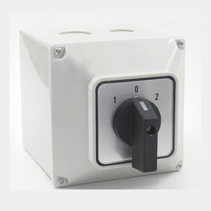 Dailygoods - Universele wisselschakelaar - Waterdichte box - 3