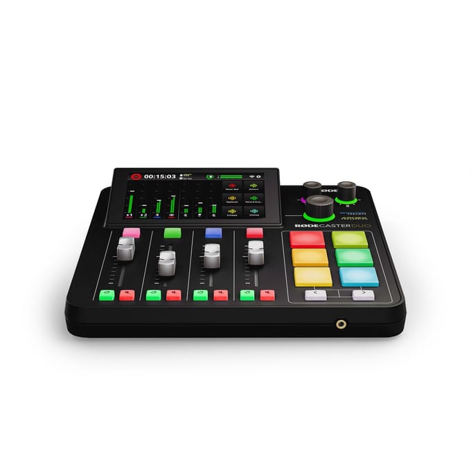 RØDE RØDECaster Duo – Digitale Audiomixer voor Podcasting & Streaming