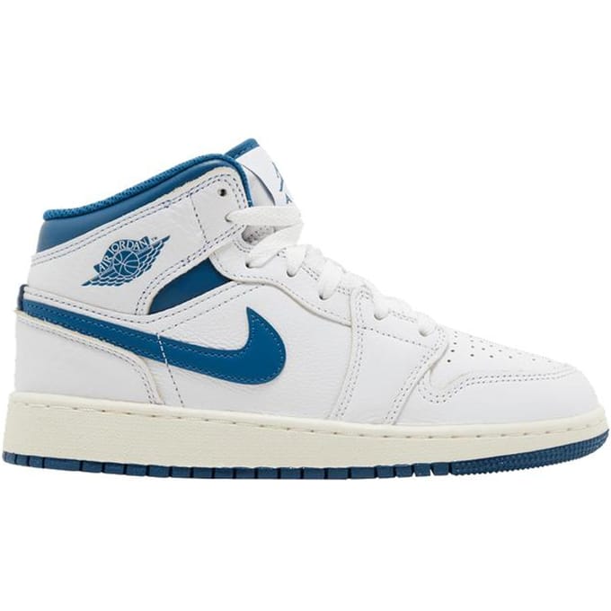 Jordan 1 Mid SE Bleu Industriel (GS) 36.5 white