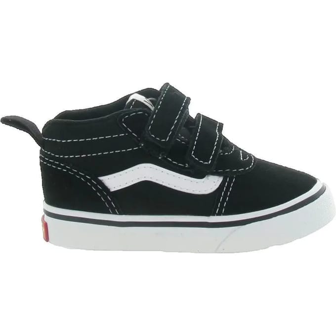 VANS TD Ward Mid V (SUEDE - CANVAS)BLACK - WHITE - Sneakers - Unisex