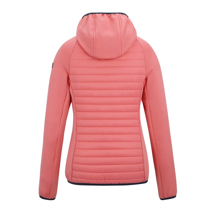 Regatta Dames/Dames Anderson Hybride Jas (Perzik Roze)