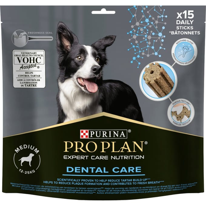 345g PURINA PRO PLAN Dental Care Medium Hondensnacks