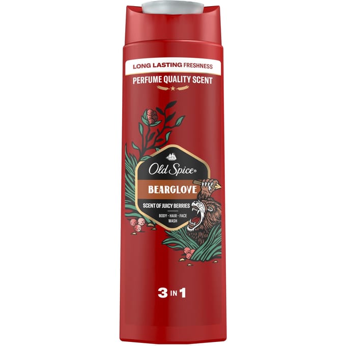 Old Spice Bearglove gel douche et shampoing 400 ml