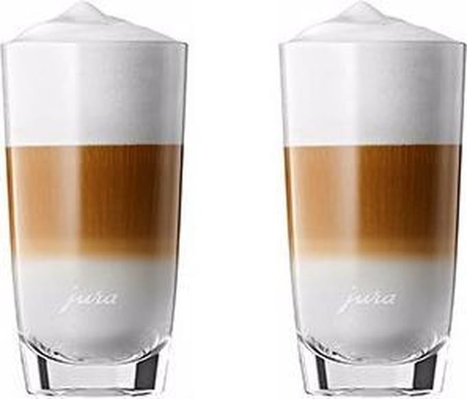 Jura Latte Macchiato Glas - 2 stuks