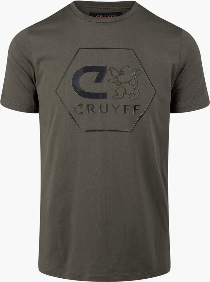 Cruyff T-Shirts Manuel Tee Groen/Khaki