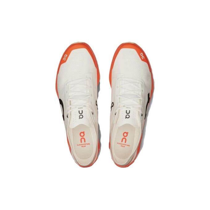 ON Cloudventure Peak 3 Ongewassen Vlam Dames Sneakers Wit 3WD10761527 37 white