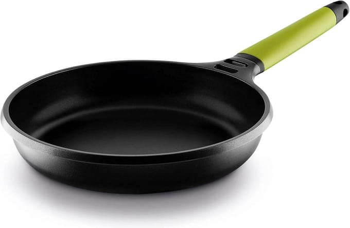 Aluminium Koekenpan 24 cm met Afneembare Steeds, Geschikt voor Inductie