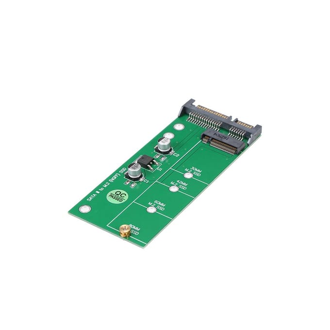 NGFF (M.2) SSD naar 2,5  22-pins SATA III Adapter Converter-kaart voor 2280 2260 2242 2230 SSD met Key-B