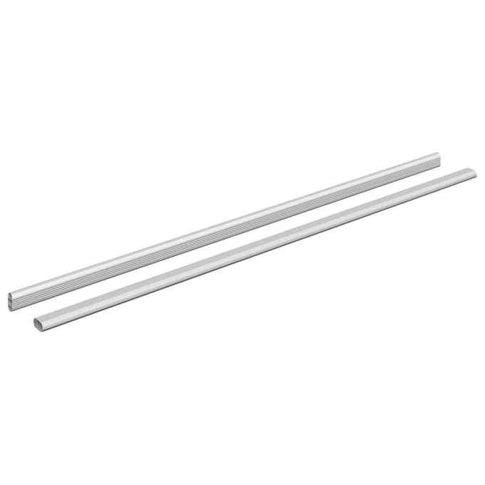 vidaXL - Kaststang - 2 - st - Zilver - 964 - x - 15 - x - 29 - mm - Aluminiumlegering