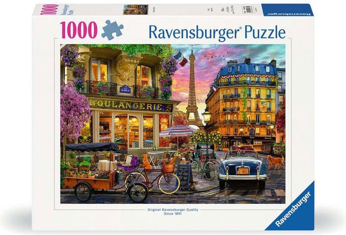 Ravensburger – Parijs in het eerste licht – Puzzel – 1000 stukjes