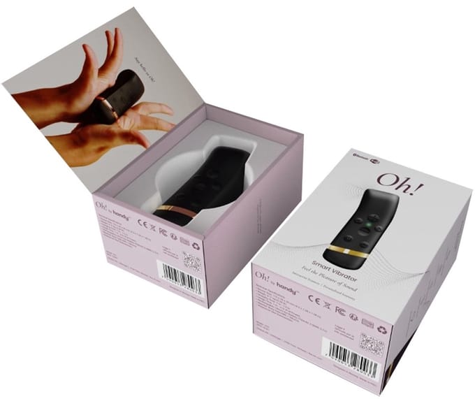 The Handy The Oh! Smart Vibrator Zwart