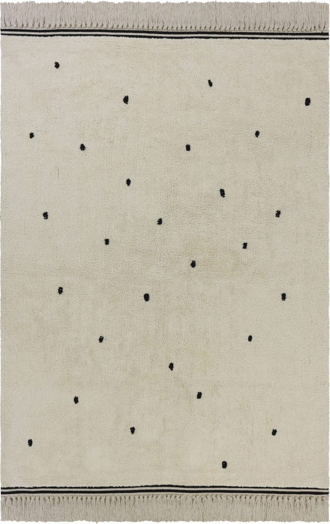 Tapis Petit Emily Dot Vloerkleed Cream 170 x 120 cm