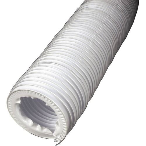 Xavax 00110944 - 2 m x 102 mm Afvoerslang voor wasdroger Wit
