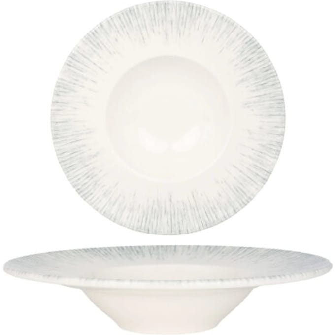 Bonna Pastabord - Iris - Porselein - 28 cm (400cc) - set van 2