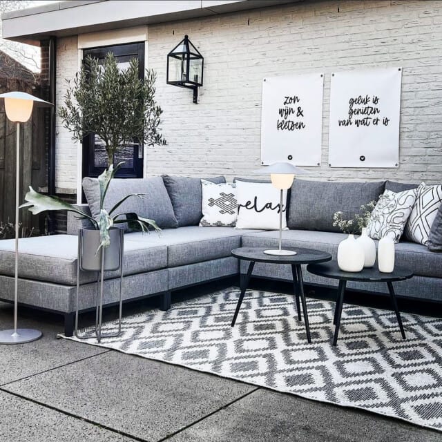 Gek op kussens! Sierkussen zola boho #3 outdoor | 45 x 45 cm | katoen/polyester