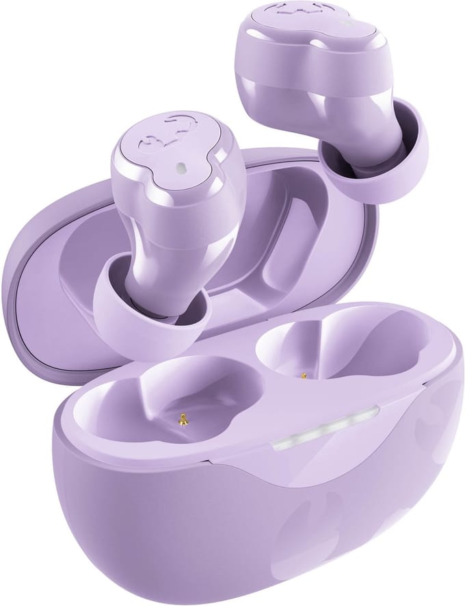 Fresh 'n Rebel Twins Breez – Compacte Draadloze Bluetooth Oordopjes - 30 uur Speeltijd - Dreamy Lilac