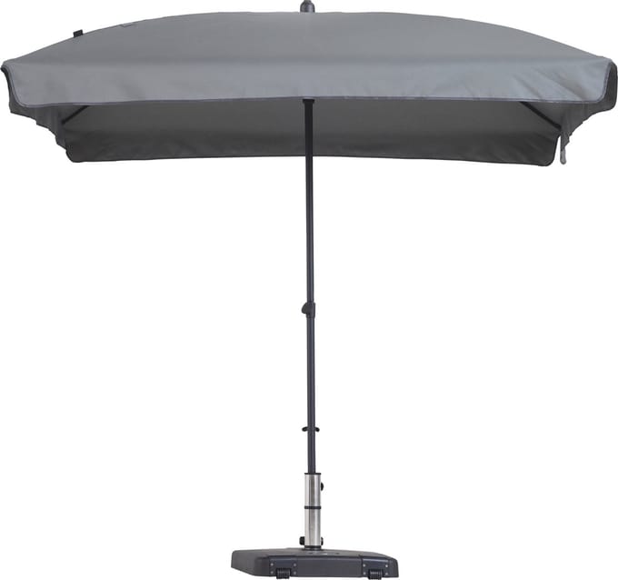 Madison Parasol Patmos Luxe Light Grey 210 x 140 cm