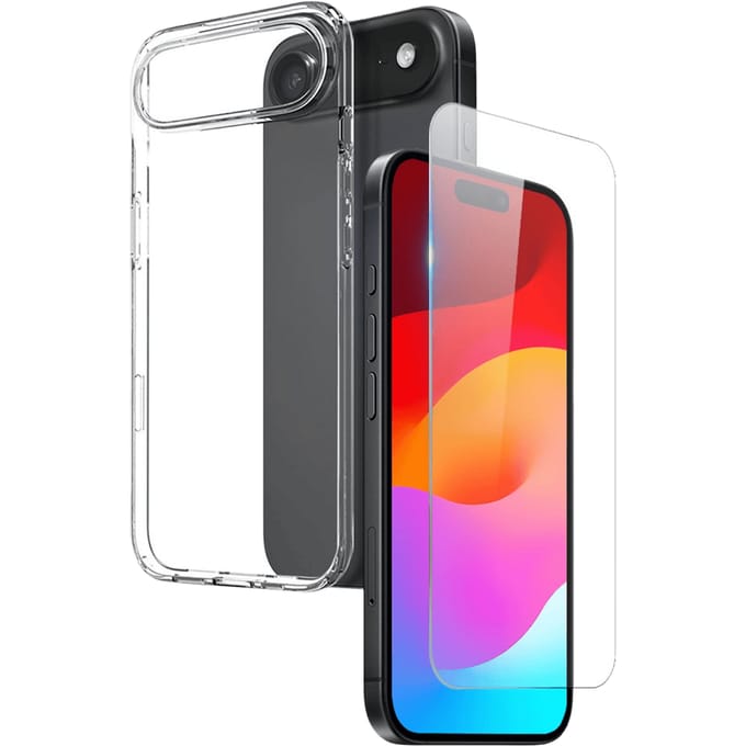 Northjo Apple iPhone Air Hoesje en Screenprotector Transparant