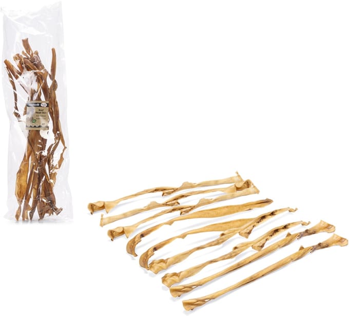 Beeztees Runderkophuid - Hondensnack - Voordeel - 10 ST - 70-80 cm
