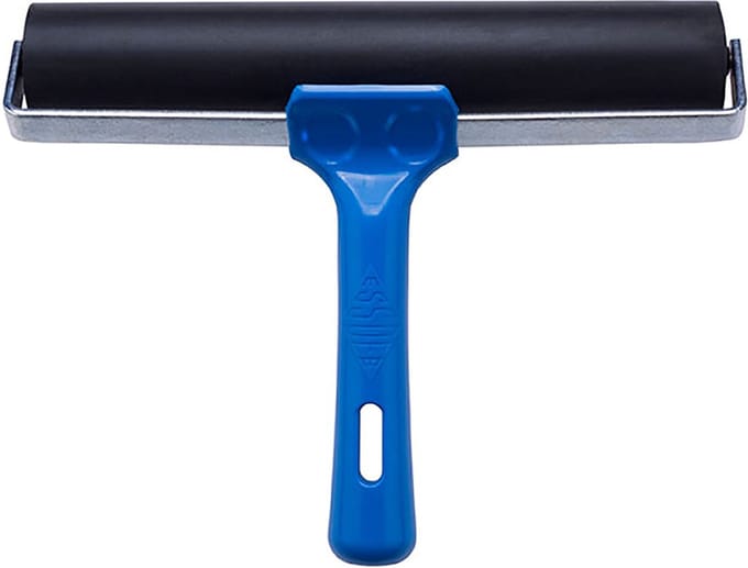 Essdee Soft Rubber Ink Roller - verfroller - linosnede print - 200mm