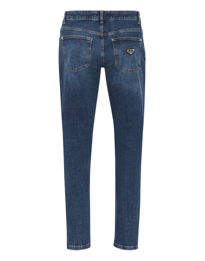 Destroyed Slim Fit Jeans