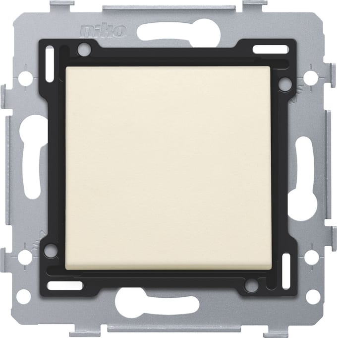 Niko Enkele Twee-Weg Schakelaar 71mm Met Plug-In Terminals - 100-81615