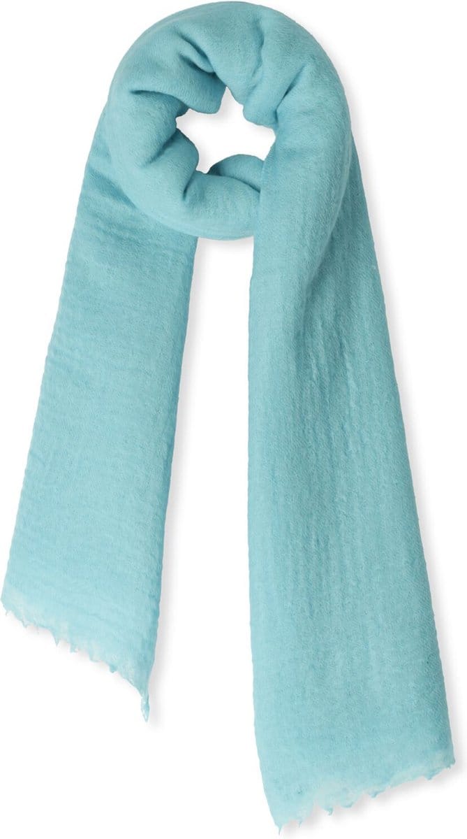 Notre-V 106 Sjaals Dames - Lichtblauw - Maat ONESIZE