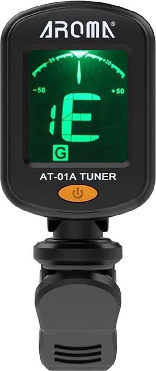 *** Clip on tuner Stemapparaat - Snaarinstrument - Stemmen - Gitaar stemmen - van Heble® ***