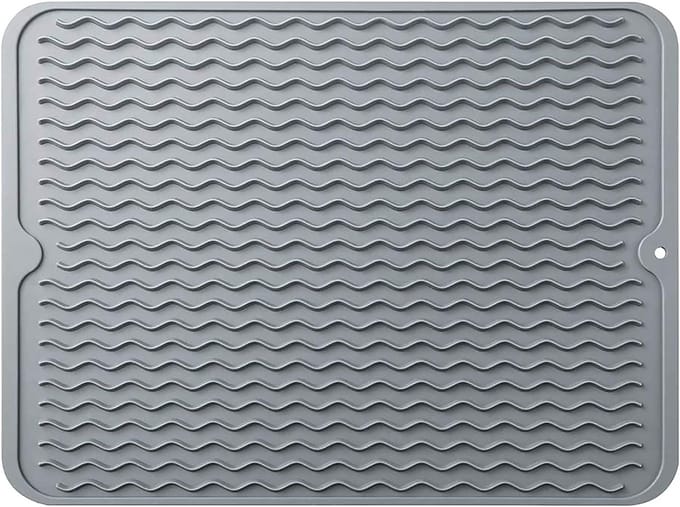 Afdruipmat van silicone - Hittebestendig en Antislip Gootsteenorganizer voor Keuken