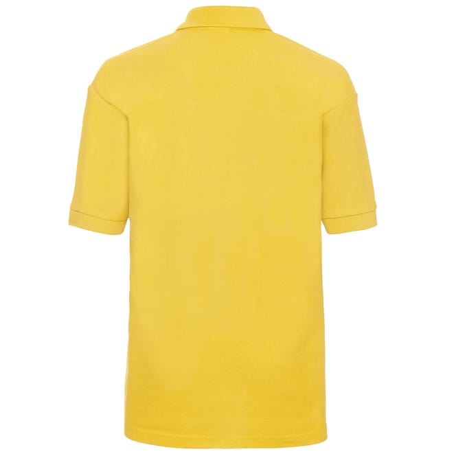 Russell Kinder/Kinder Piqué Poloshirt (Geel)