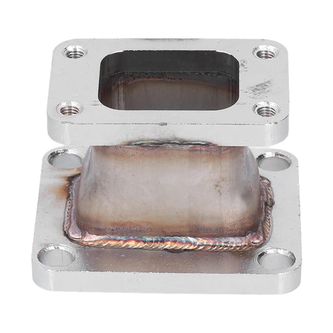 T25 naar T4 Turbo Spruitstuk Flens Conversie Adapter RVS Universele Auto Onderdelen gray