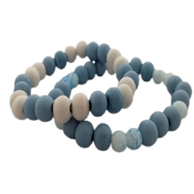 Kralenarmband-Teen Blue
