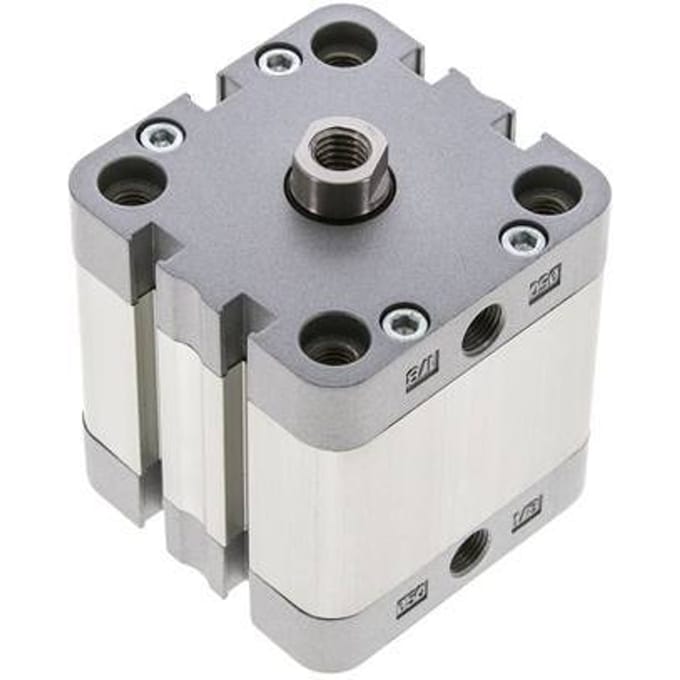 ISO 21287 Compacte Dubbelwerkende Cilinder 50-25mm - Magnetisch