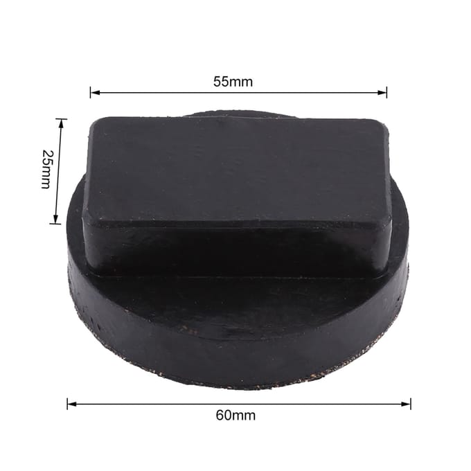 Zwarte auto rubberen krikpads gereedschap krikpad adapter voor BMW black